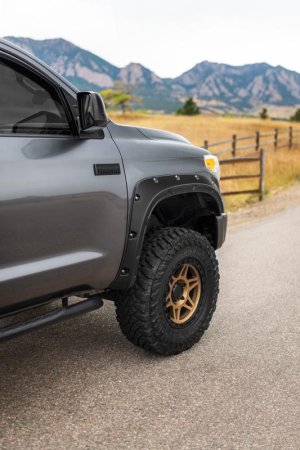 Toyota Tundra Fender Flares - Rough Country - Defender - '14-'21 Toyota Tundra Fender Flares - Rough Country - Defender - '14-'21